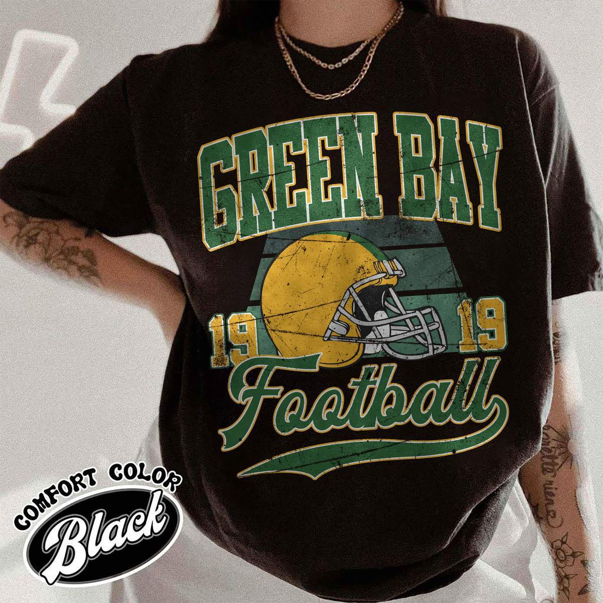 Unisex Green Bay football vintage t-shirt for men and women