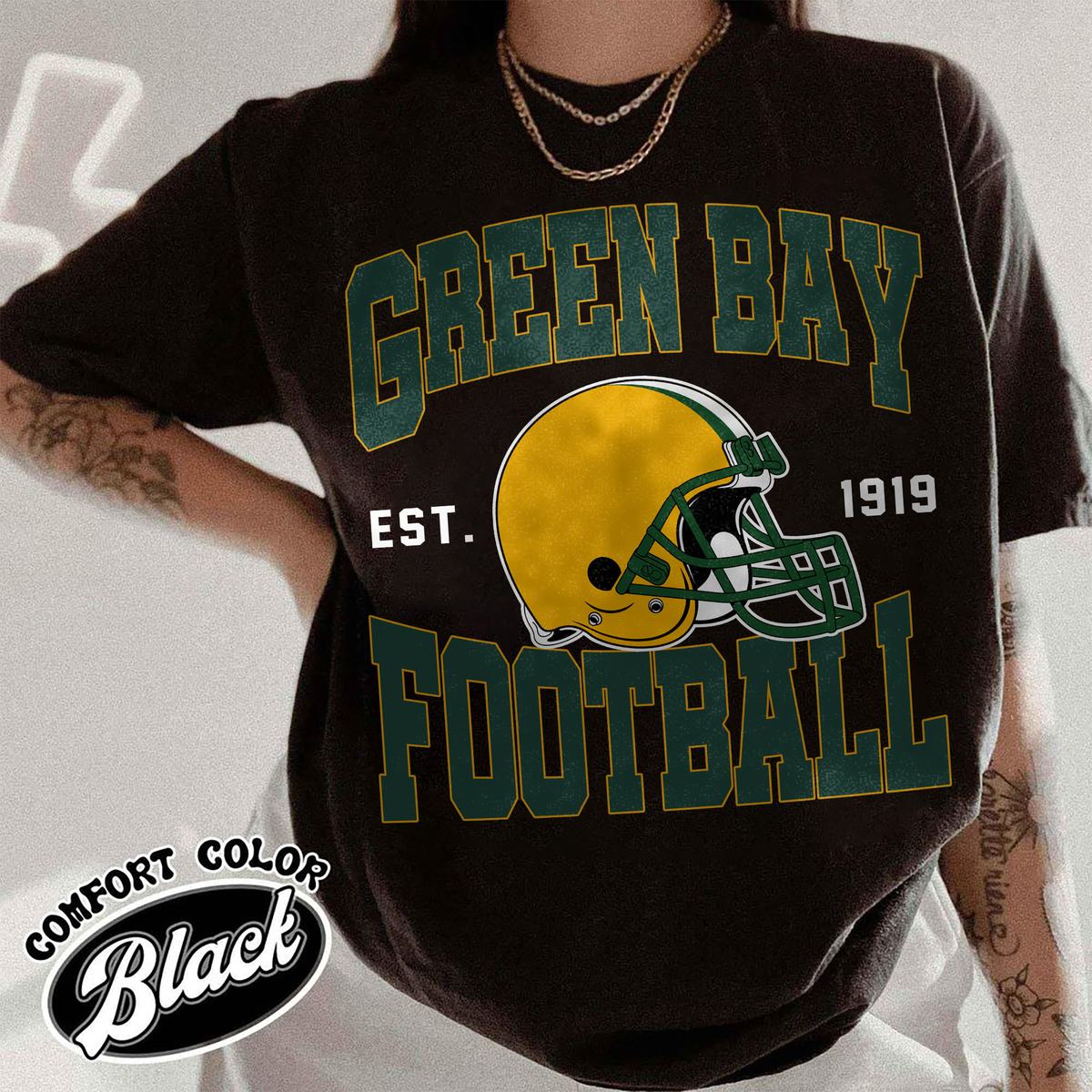 Unisex Green Bay football vintage t-shirt for men and women