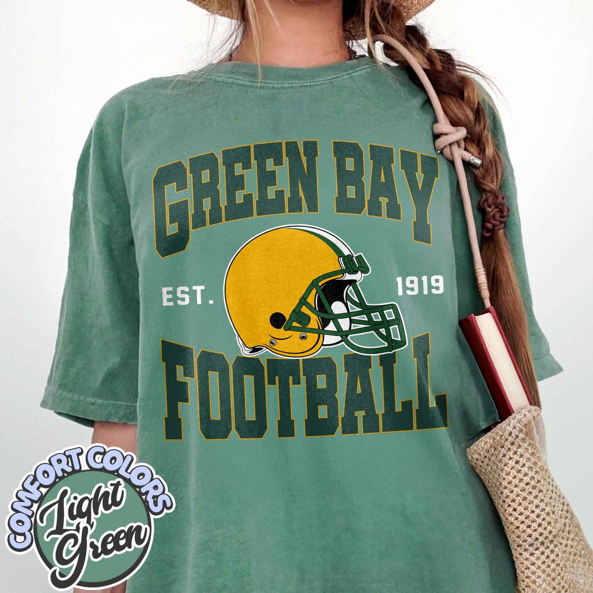 Unisex Green Bay football vintage t-shirt for men and women