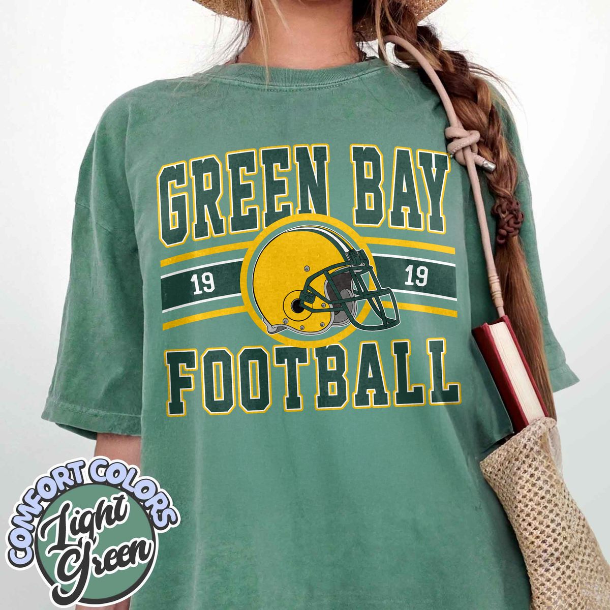 Unisex Green Bay football vintage t-shirt for men and women
