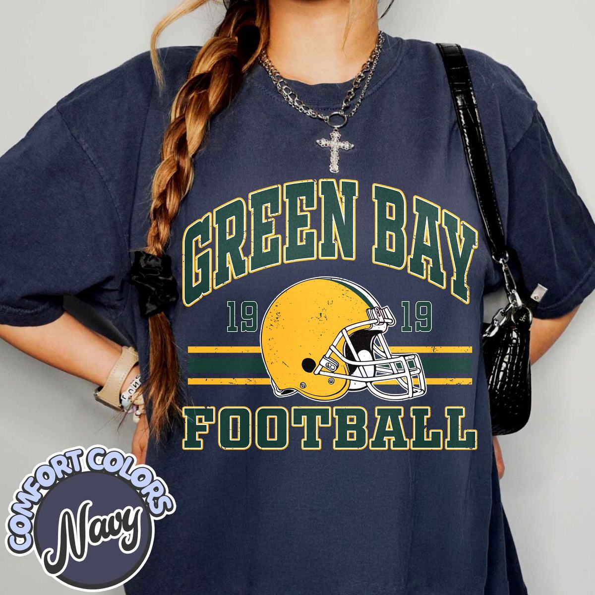 Unisex Green Bay football vintage t-shirt for men and women