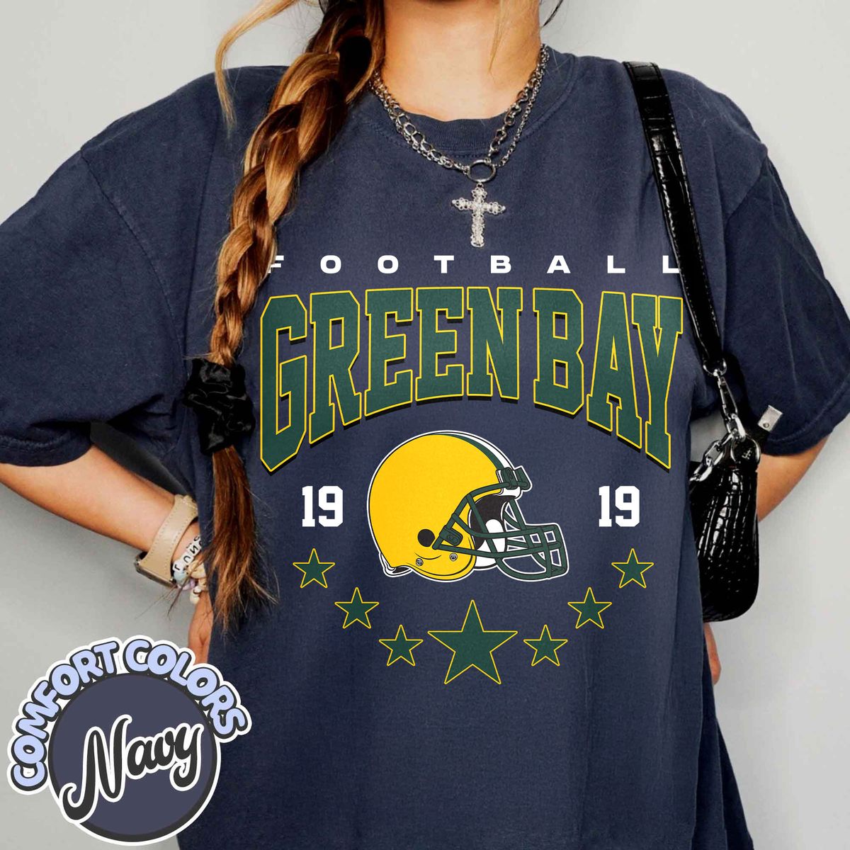 Unisex Green Bay football vintage t-shirt for men and women