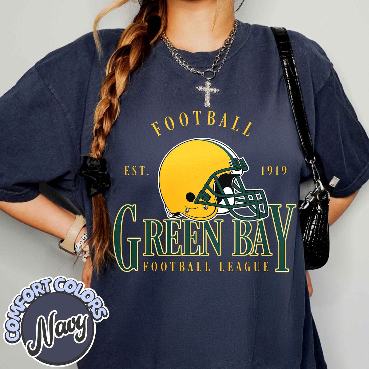 Unisex Green Bay football vintage t-shirt for men and women