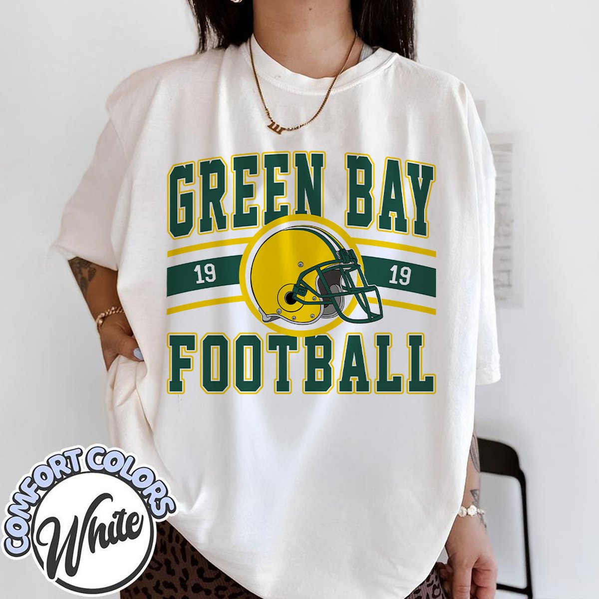 Unisex Green Bay football vintage t-shirt for men and women