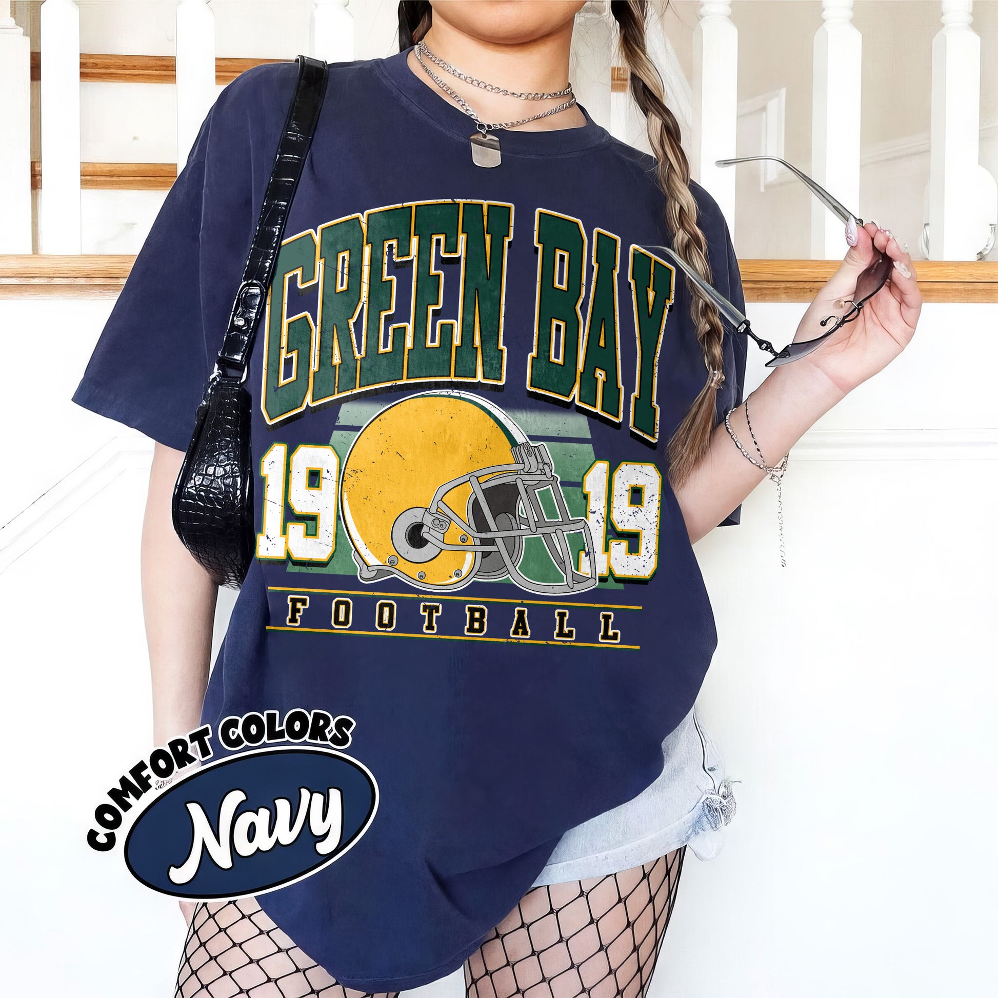 Unisex Green Bay football vintage t-shirt for men and women