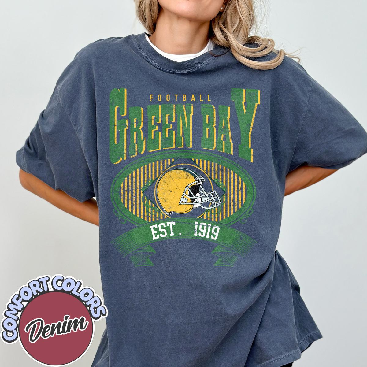 Unisex Green Bay football vintage t-shirt for men and women