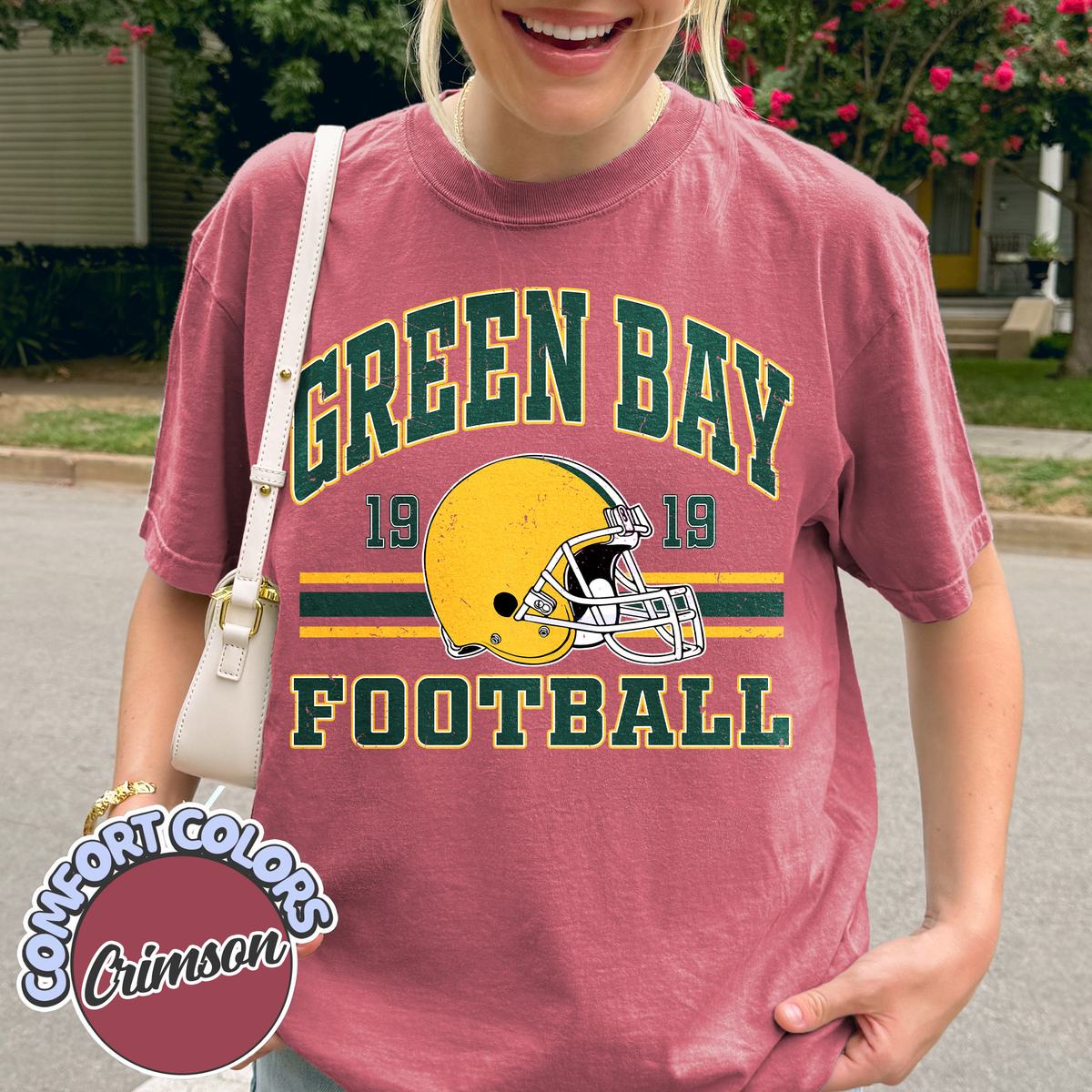 Unisex Green Bay football vintage t-shirt for men and women