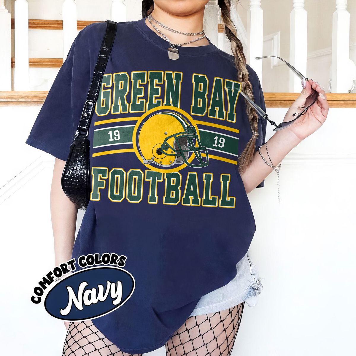 Unisex Green Bay football vintage t-shirt for men and women