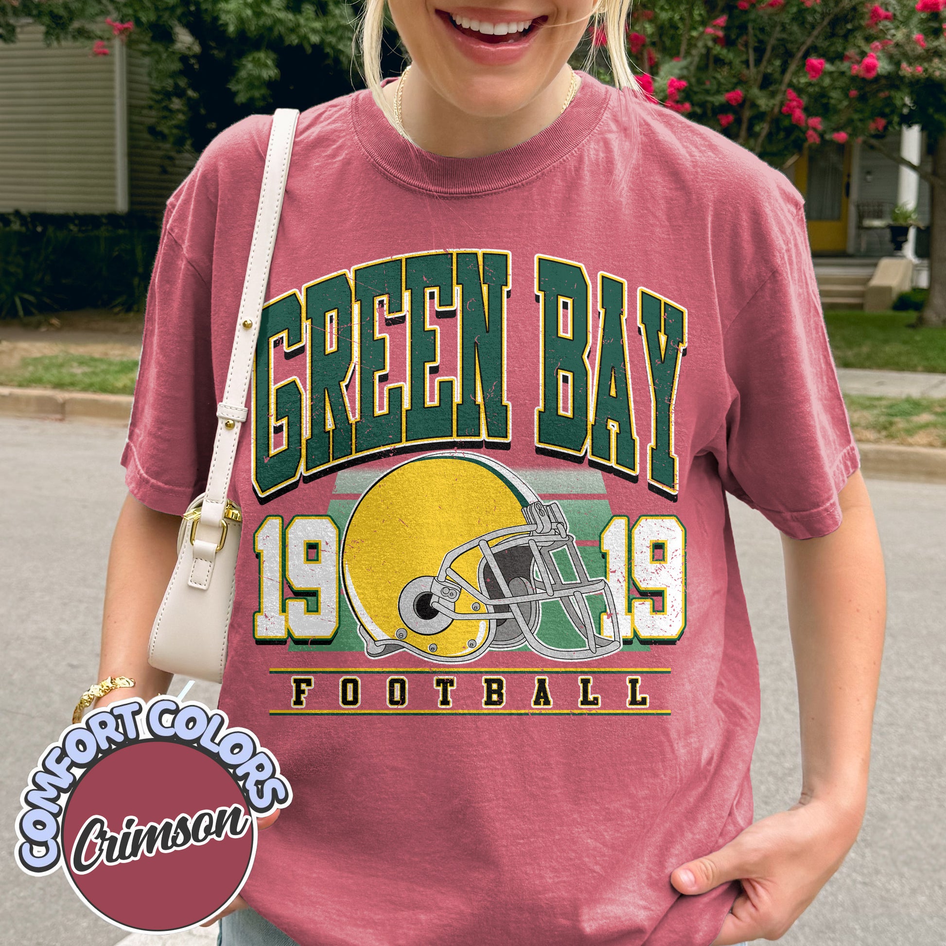 Unisex Green Bay football vintage t-shirt for men and women