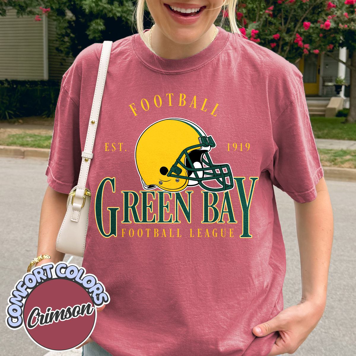 Unisex Green Bay football vintage t-shirt for men and women