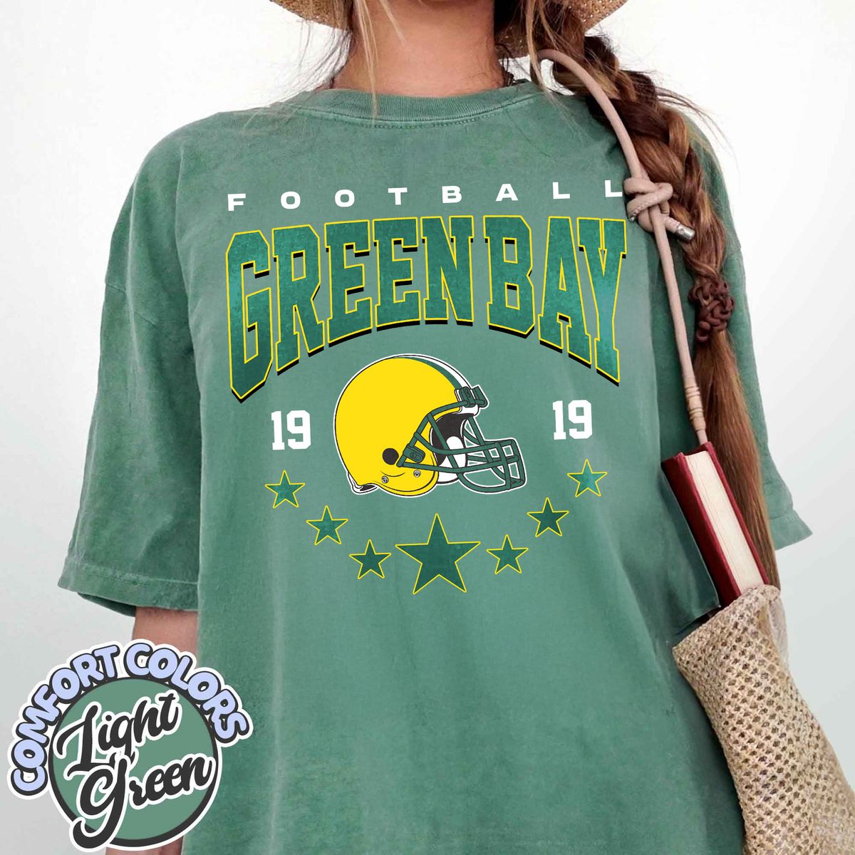 Unisex Green Bay football vintage t-shirt for men and women