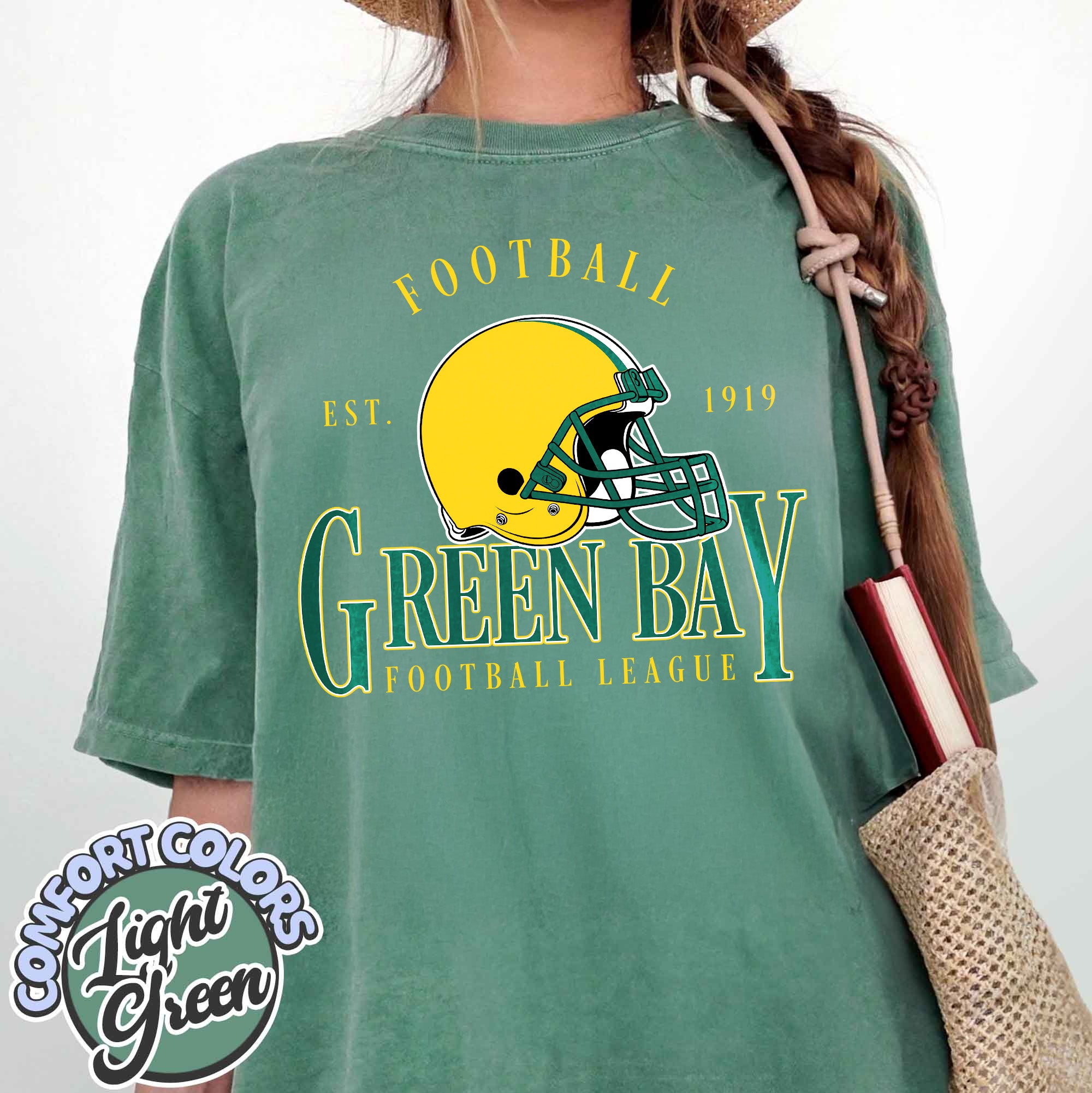 Unisex Green Bay football vintage t-shirt for men and women