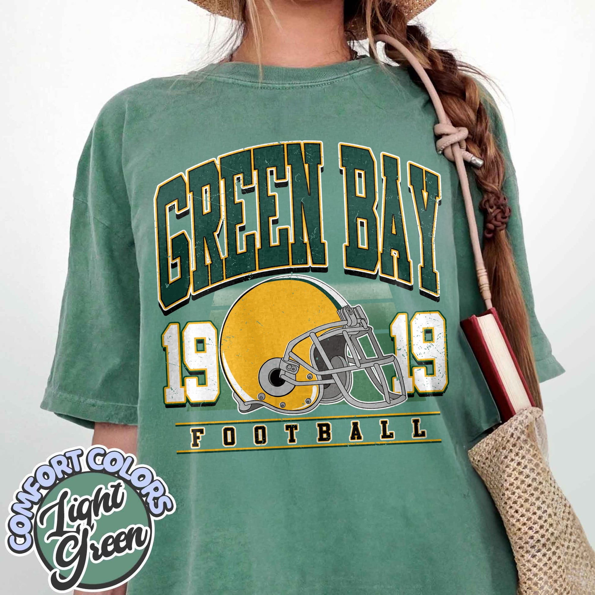 Unisex Green Bay football vintage t-shirt for men and women