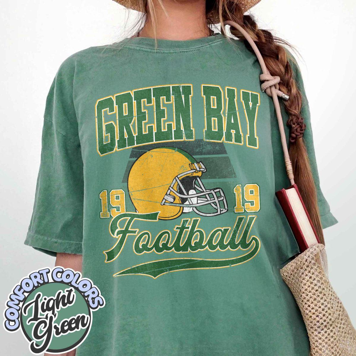 Unisex Green Bay football vintage t-shirt for men and women