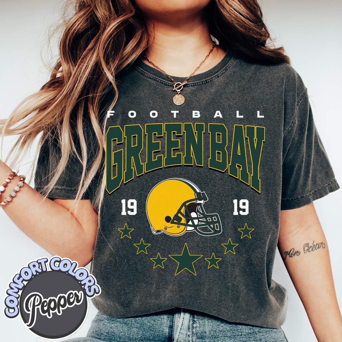 Unisex Green Bay football vintage t-shirt for men and women