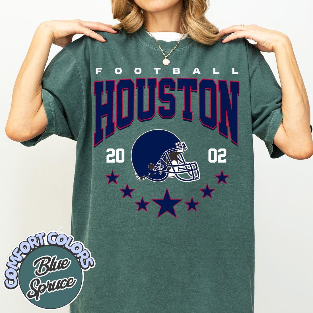 Unisex Houston football vintage t-shirt for men and women