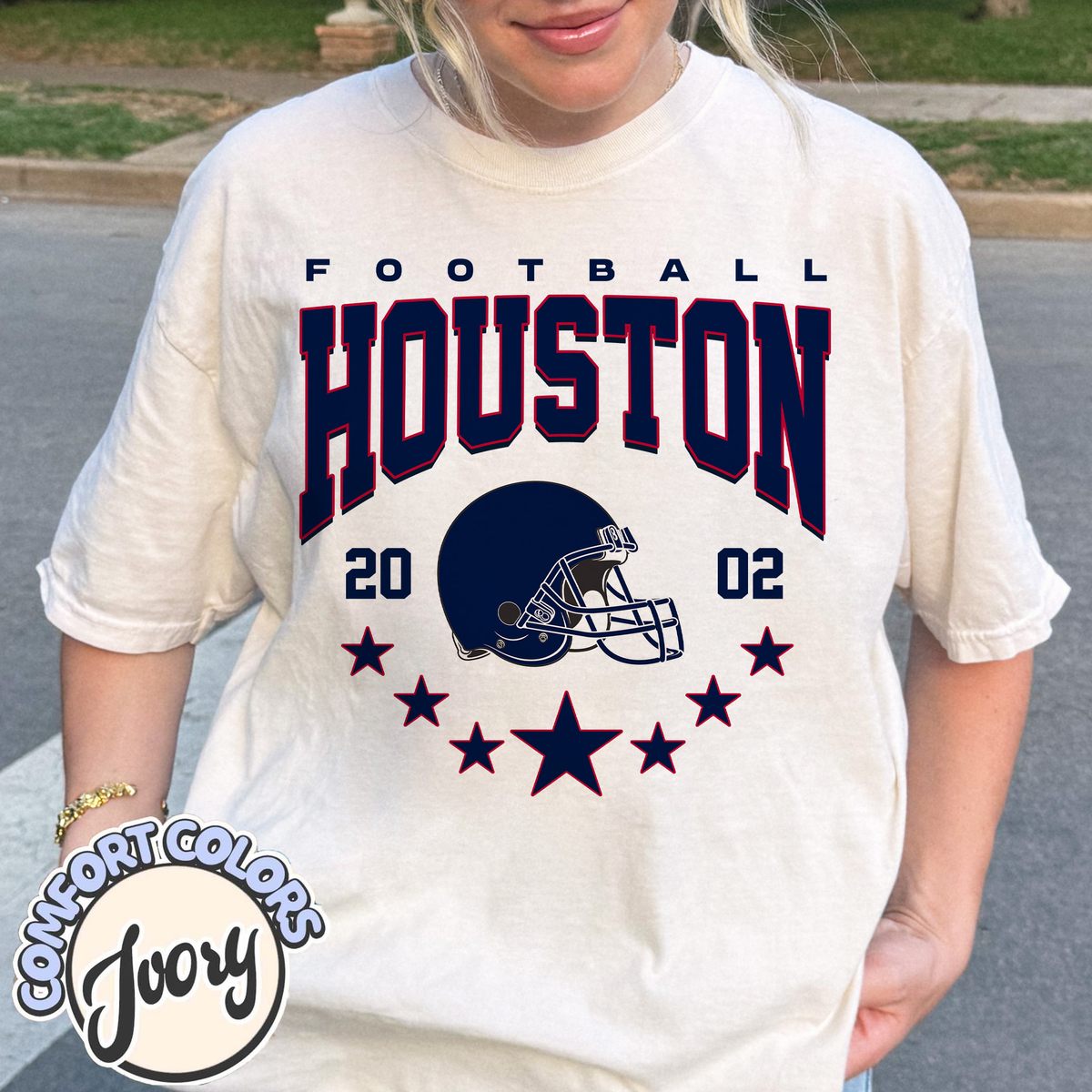 Unisex Houston football vintage t-shirt for men and women