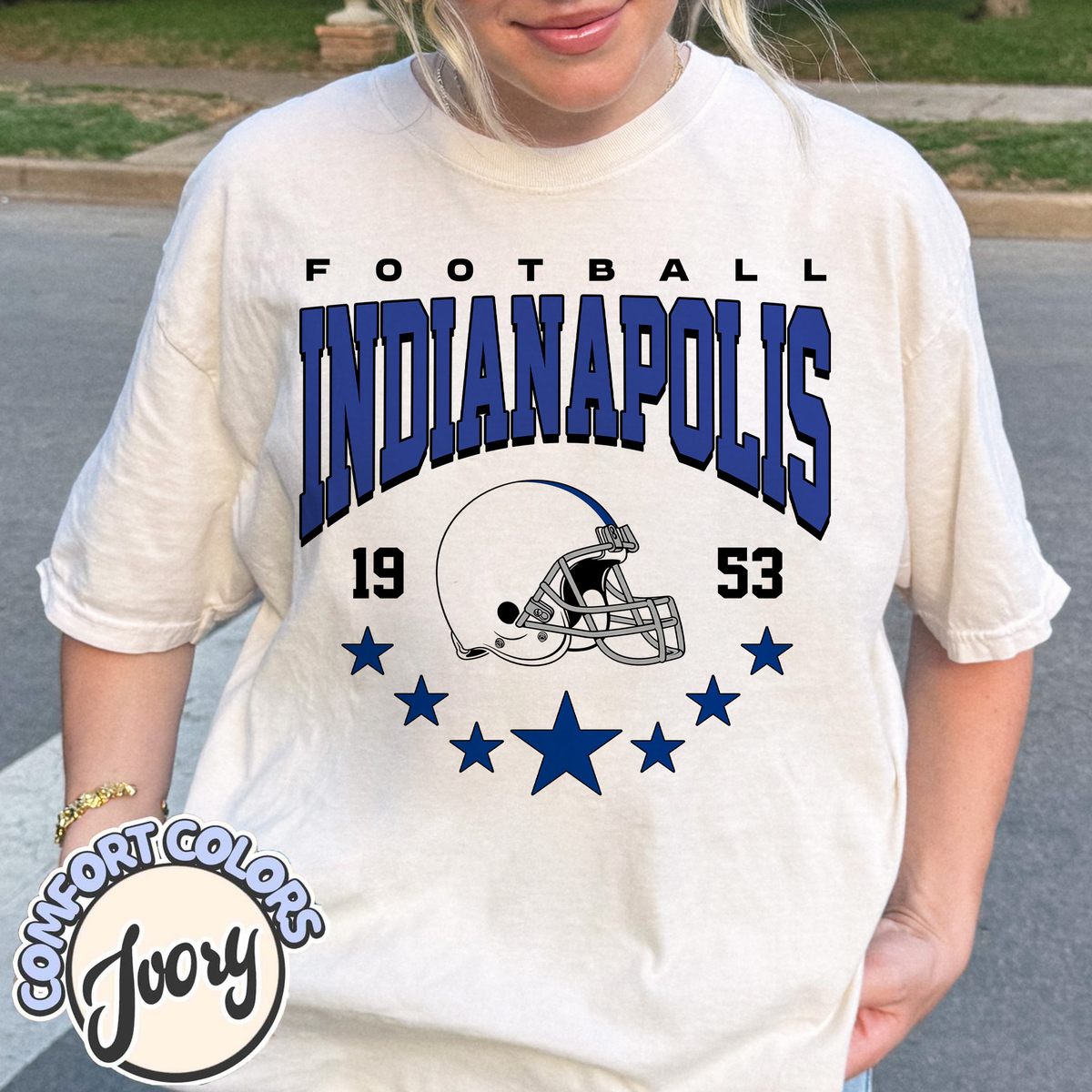 Unisex Indianapolis football vintage t-shirt for men and women
