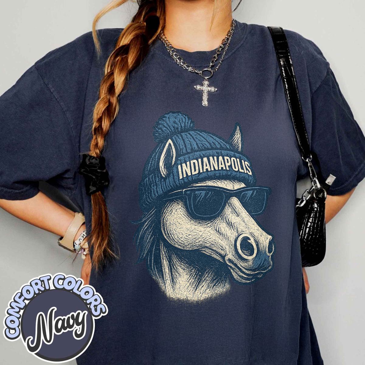 Unisex Indianapolis football vintage t-shirt for men and women