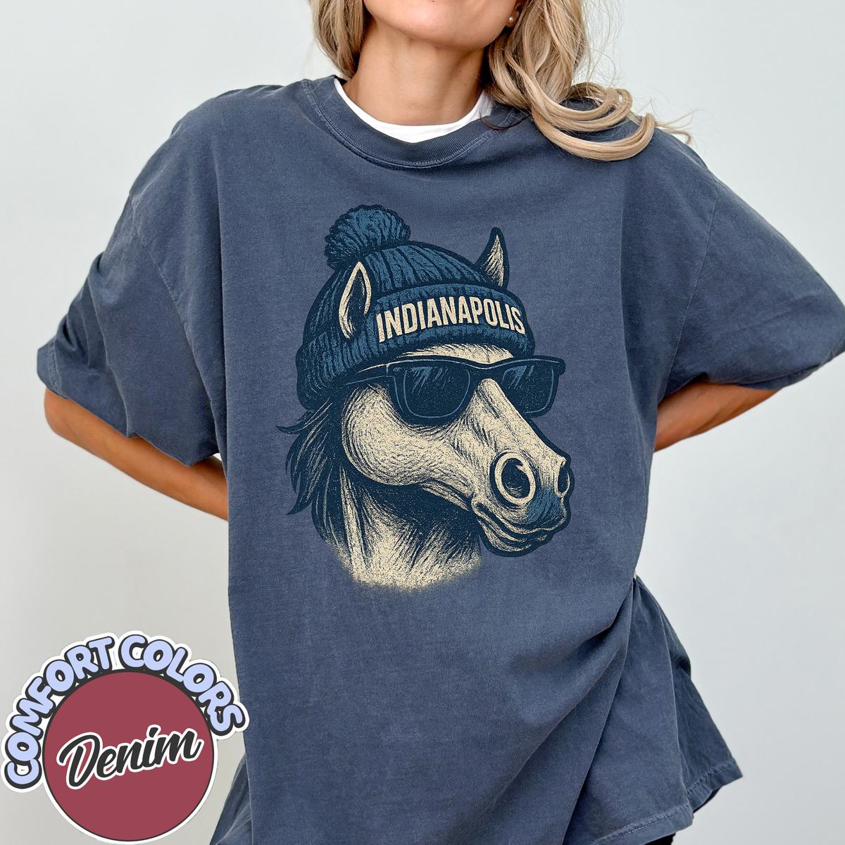 Unisex Indianapolis football vintage t-shirt for men and women