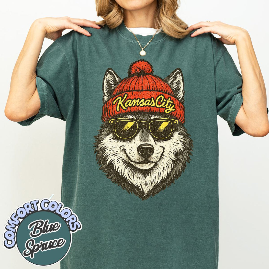 Unisex Kansas City football vintage t-shirt for men and women