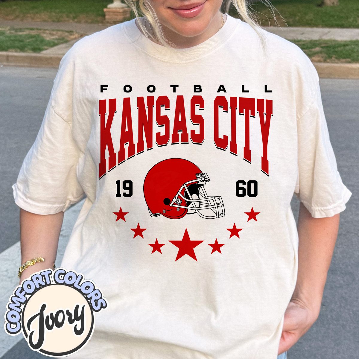 Unisex Kansas City football vintage t-shirt for men and women