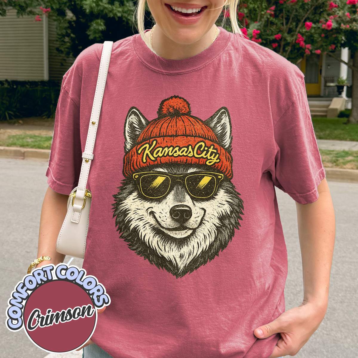 Unisex Kansas City football vintage t-shirt for men and women