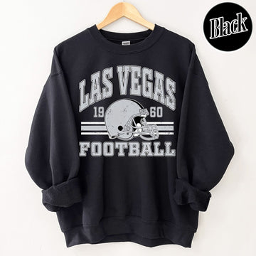 Unisex Las Vegas football vintage crewneck sweatshirt for men and women