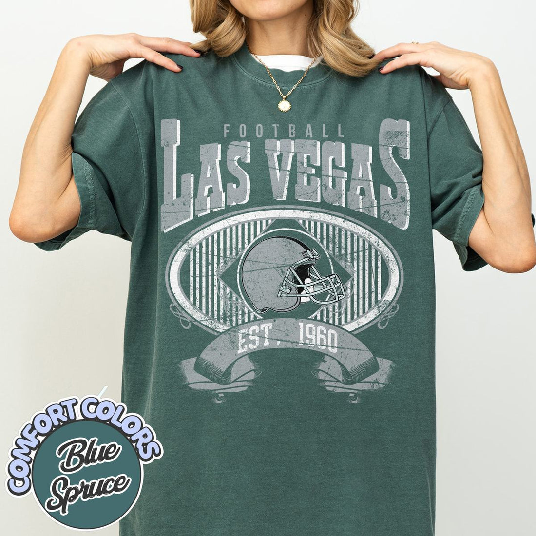 Unisex Las Vegas football vintage t-shirt for men and women