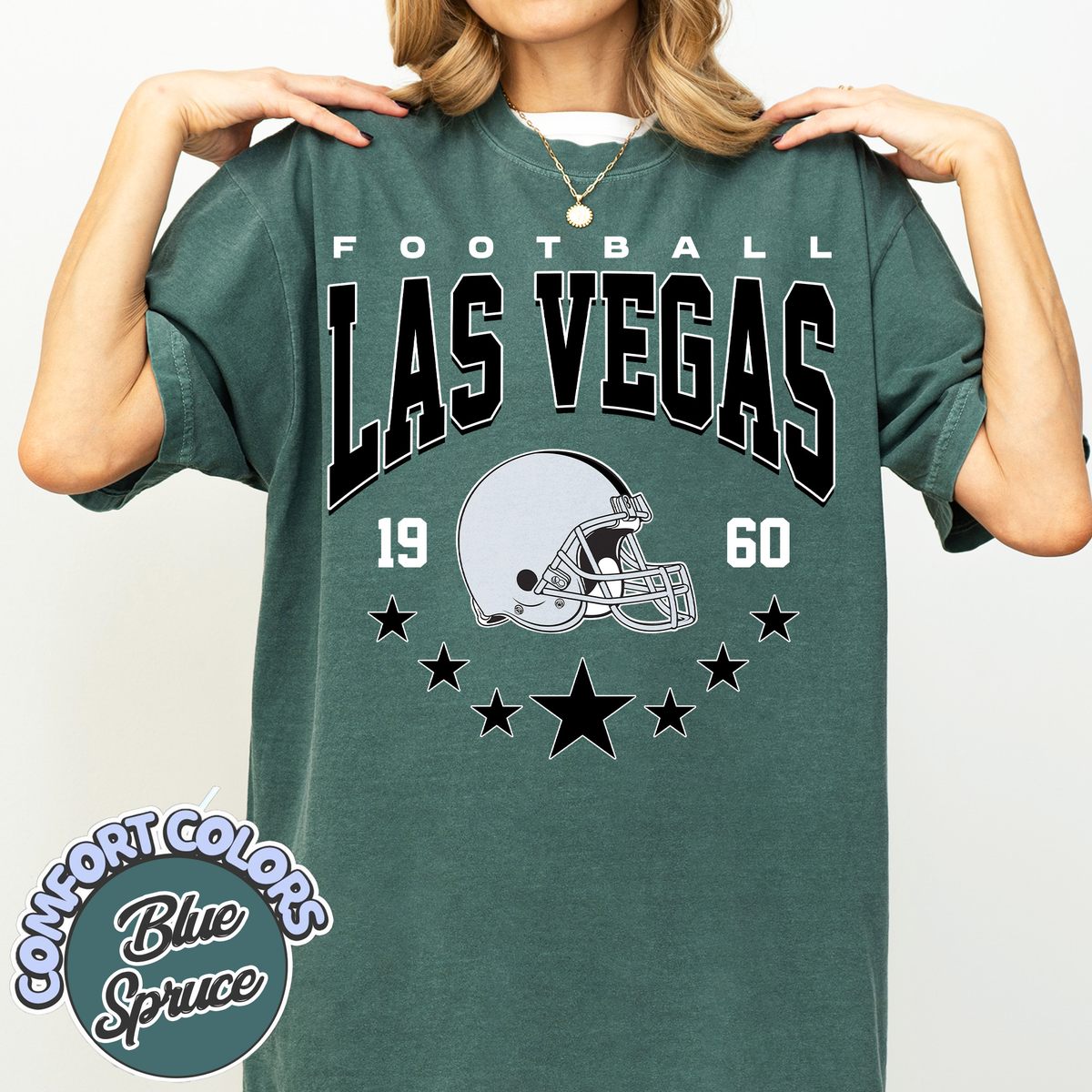 Unisex Las Vegas football vintage t-shirt for men and women