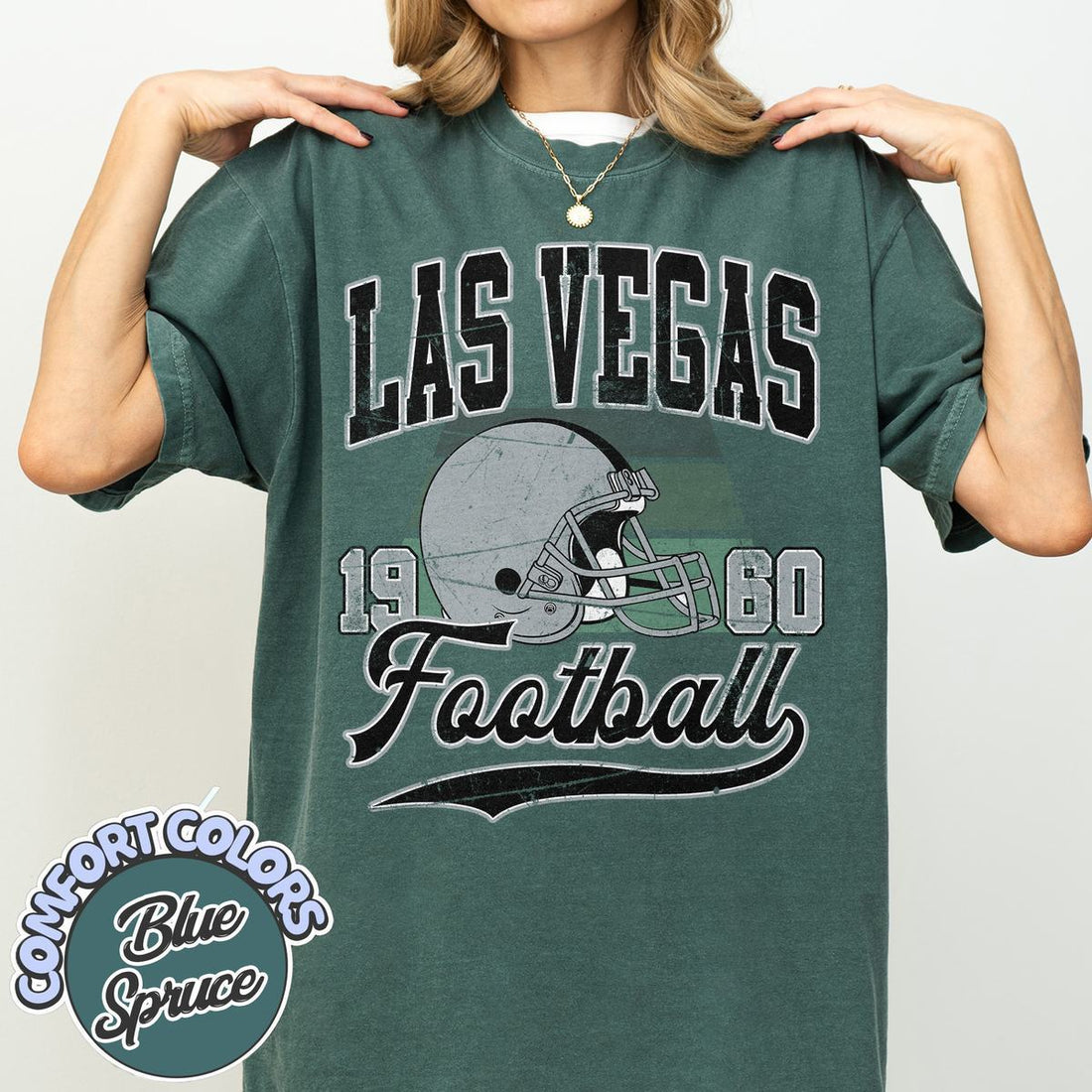 Unisex Las Vegas football vintage t-shirt for men and women
