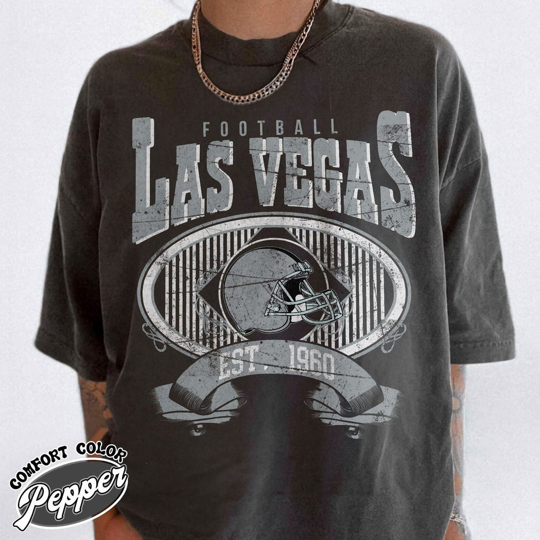 Unisex Las Vegas football vintage t-shirt for men and women