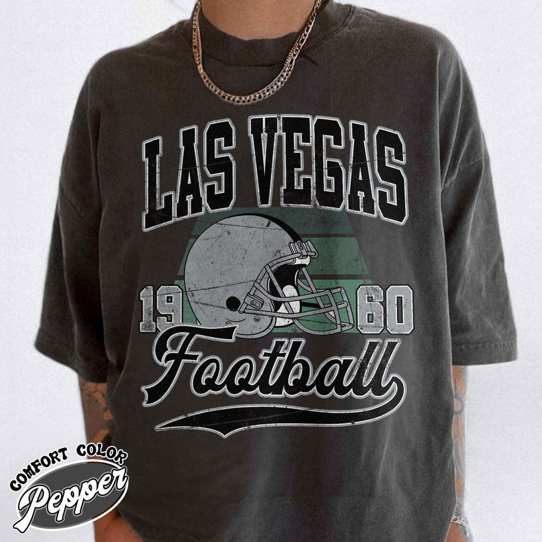Unisex Las Vegas football vintage t-shirt for men and women