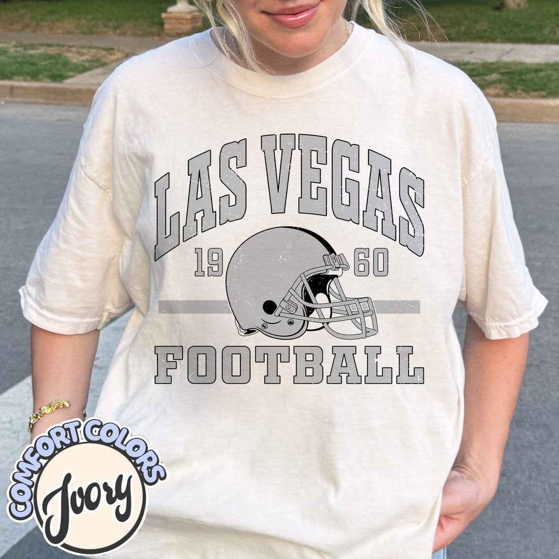 Unisex Las Vegas football vintage t-shirt for men and women