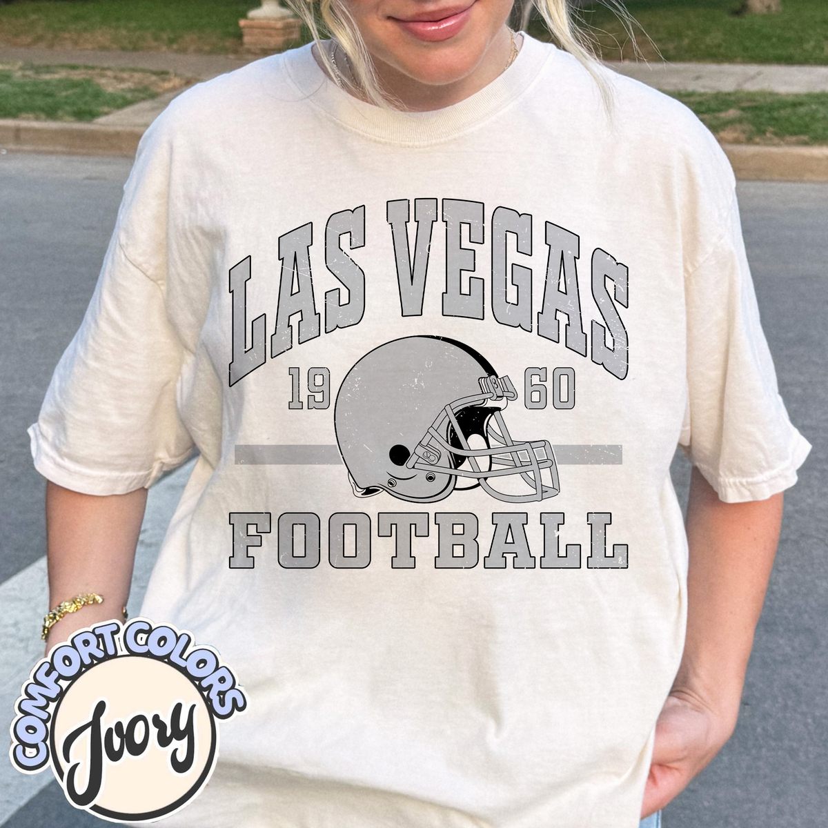 Unisex Las Vegas football vintage t-shirt for men and women