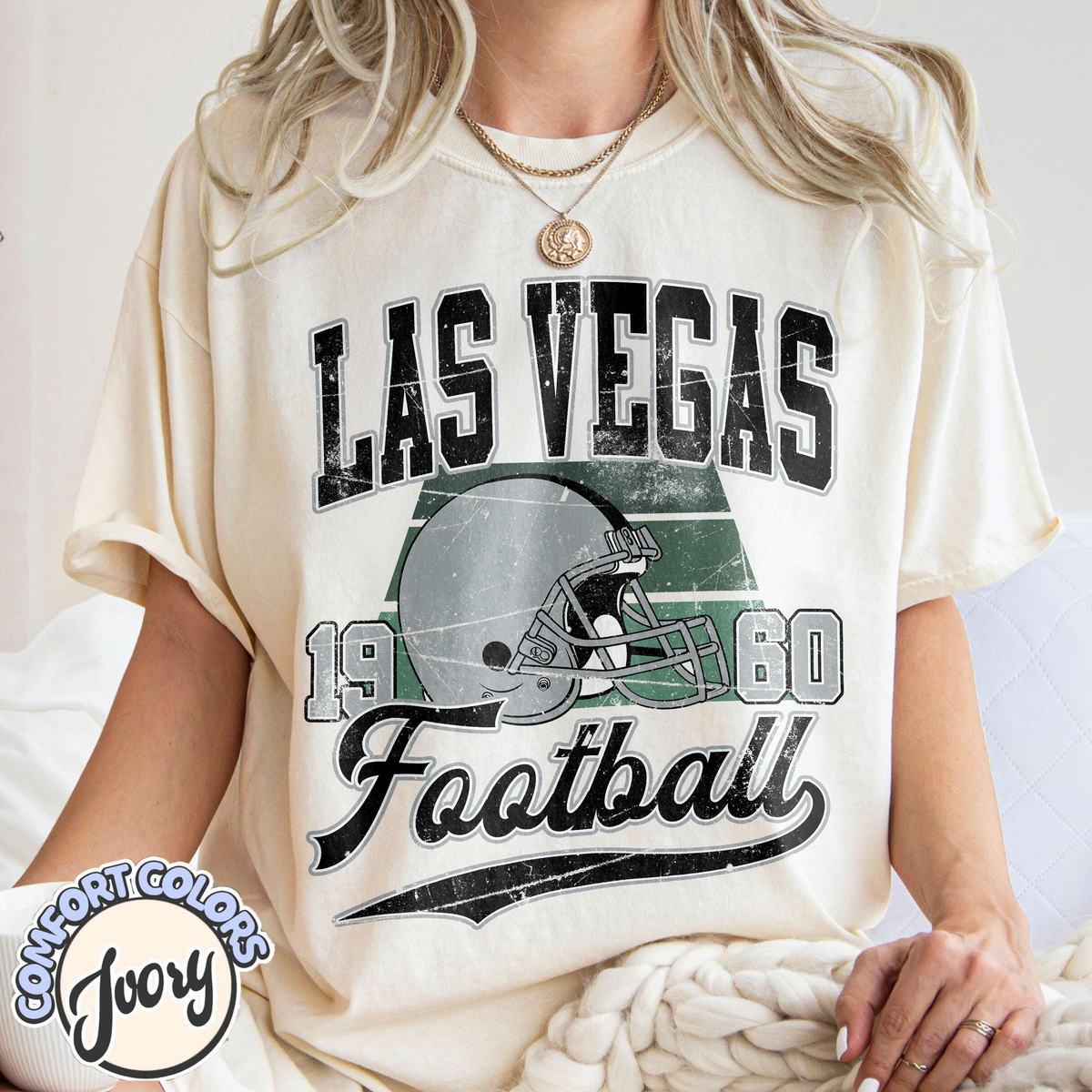 Unisex Las Vegas football vintage t-shirt for men and women