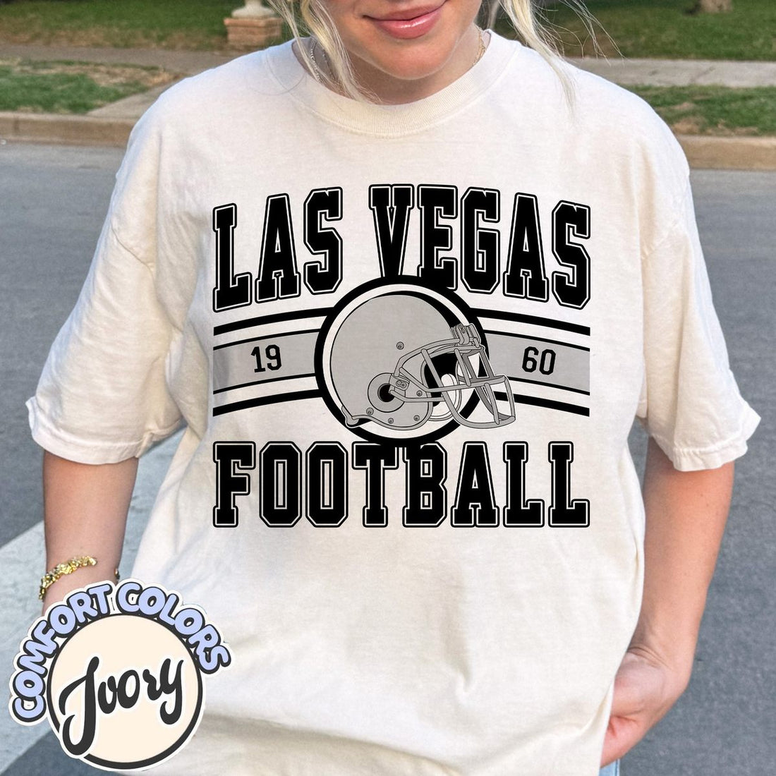 Unisex Las Vegas football vintage t-shirt for men and women