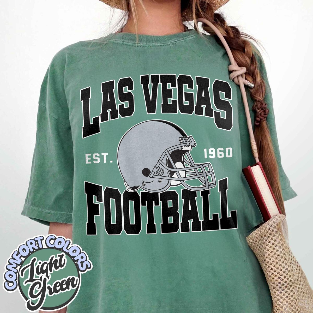 Unisex Las Vegas football vintage t-shirt for men and women