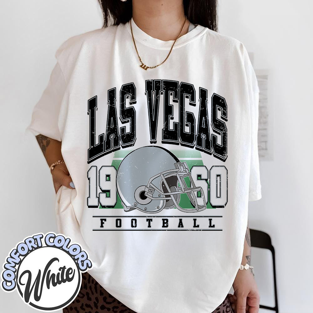 Unisex Las Vegas football vintage t-shirt for men and women