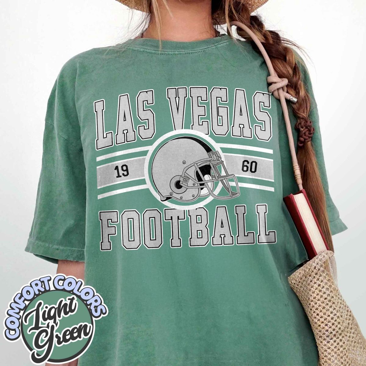 Unisex Las Vegas football vintage t-shirt for men and women