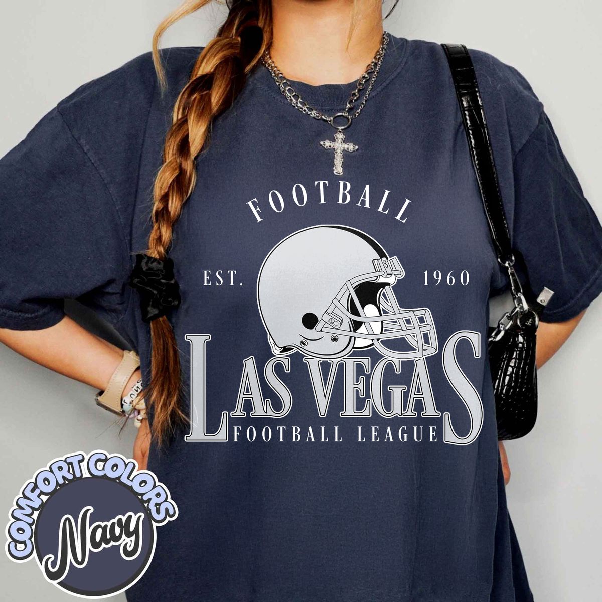 Unisex Las Vegas football vintage t-shirt for men and women