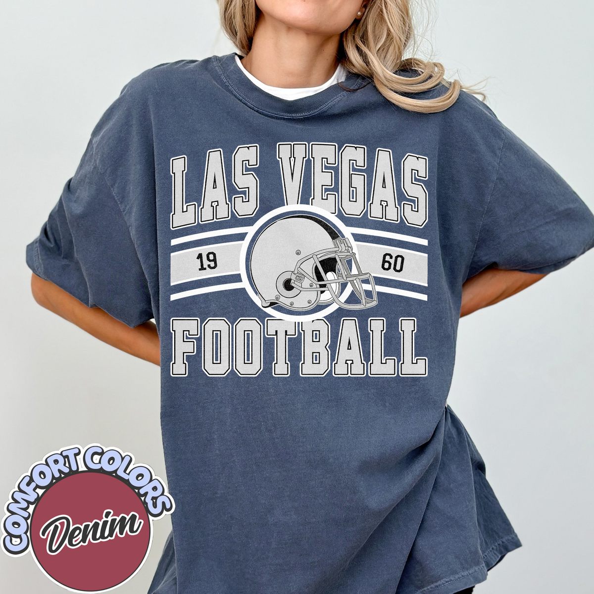 Unisex Las Vegas football vintage t-shirt for men and women