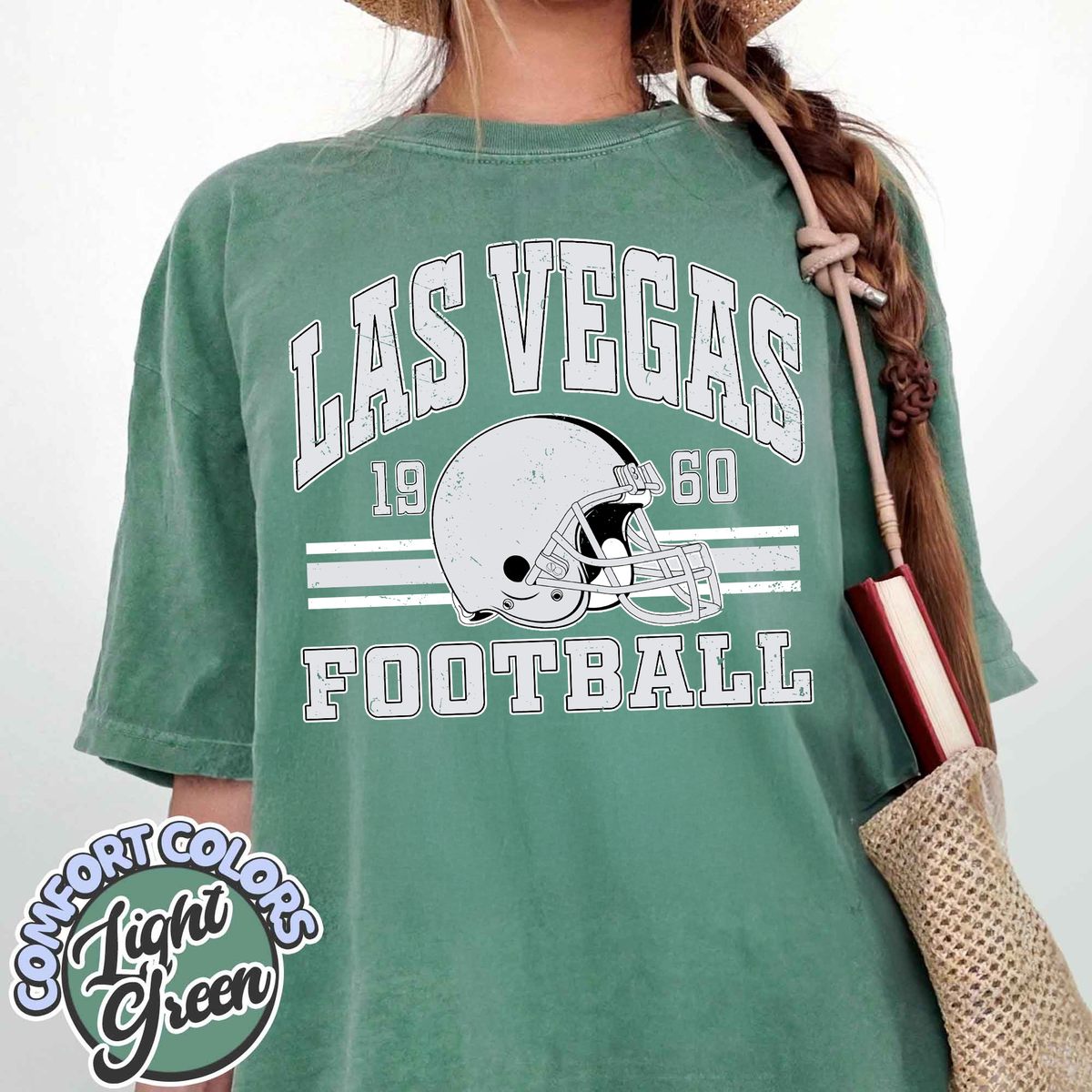 Unisex Las Vegas football vintage t-shirt for men and women