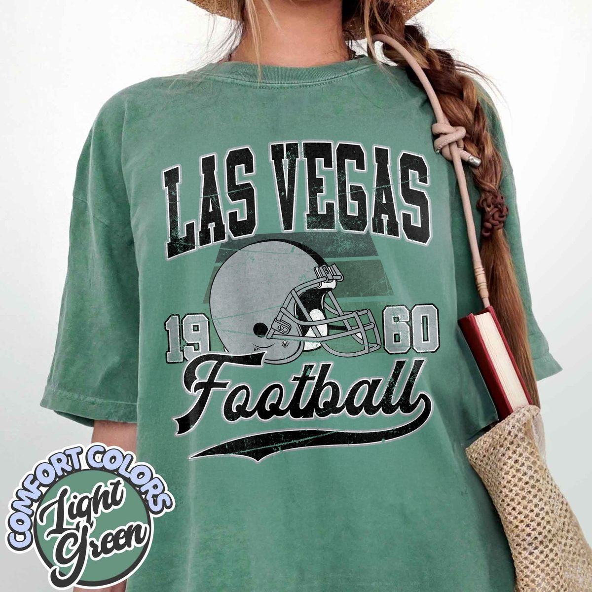 Unisex Las Vegas football vintage t-shirt for men and women