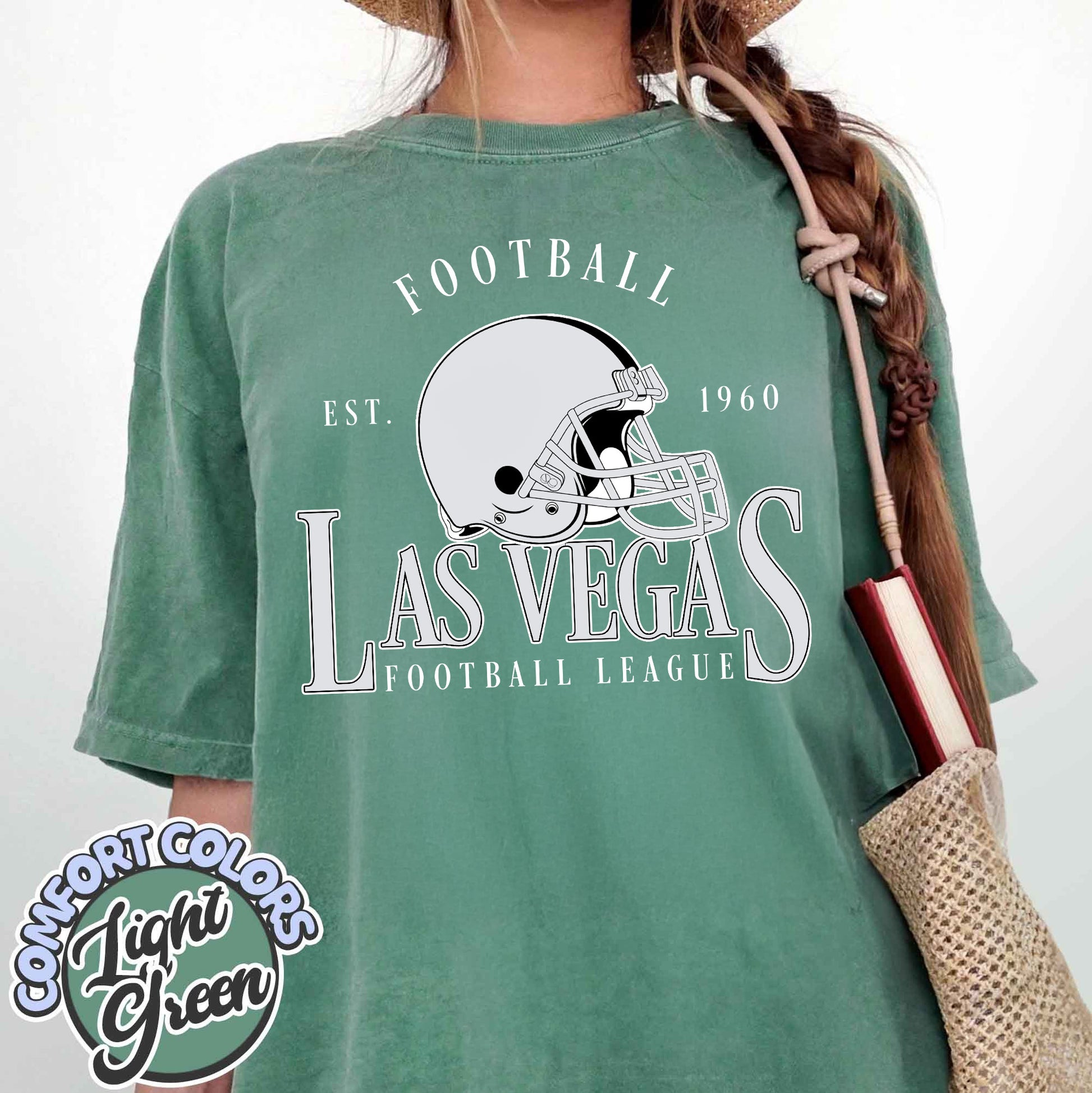 Unisex Las Vegas football vintage t-shirt for men and women