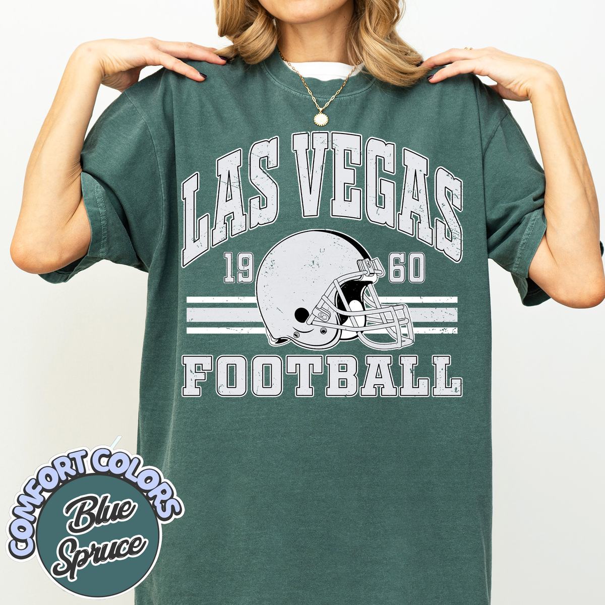 Unisex Las Vegas football vintage t-shirt for men and women