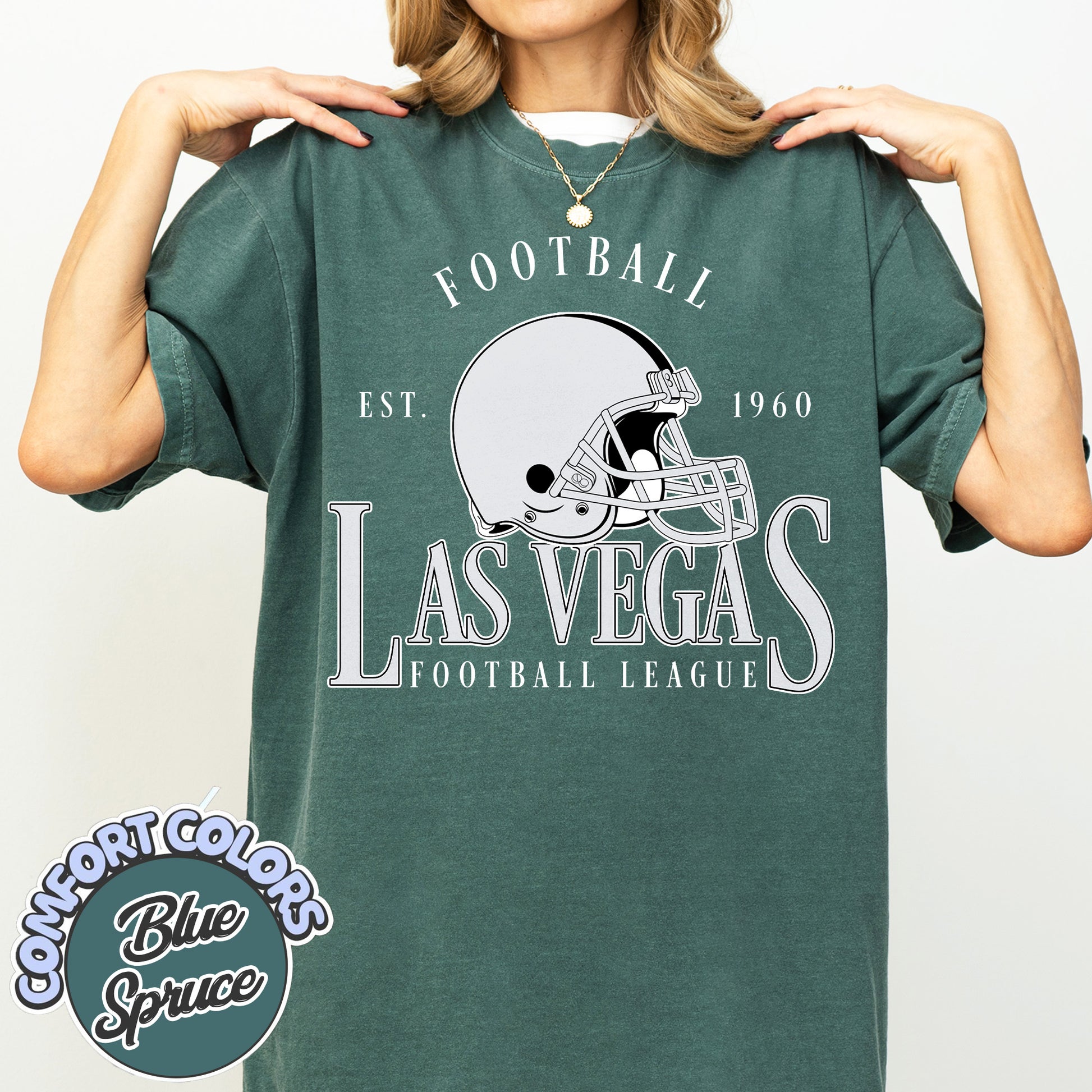 Unisex Las Vegas football vintage t-shirt for men and women