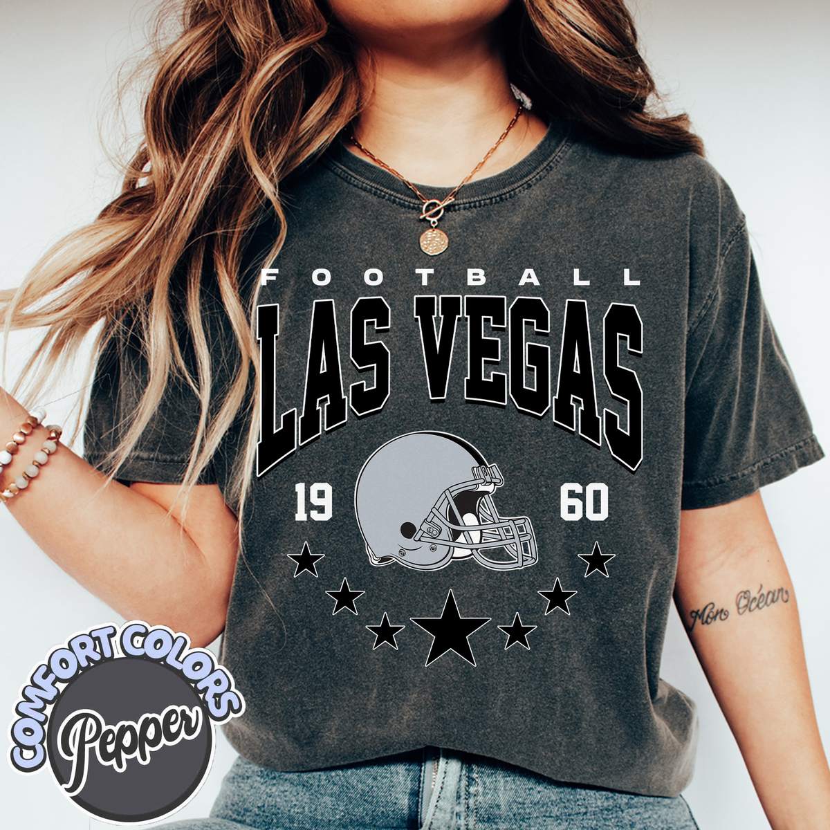 Unisex Las Vegas football vintage t-shirt for men and women