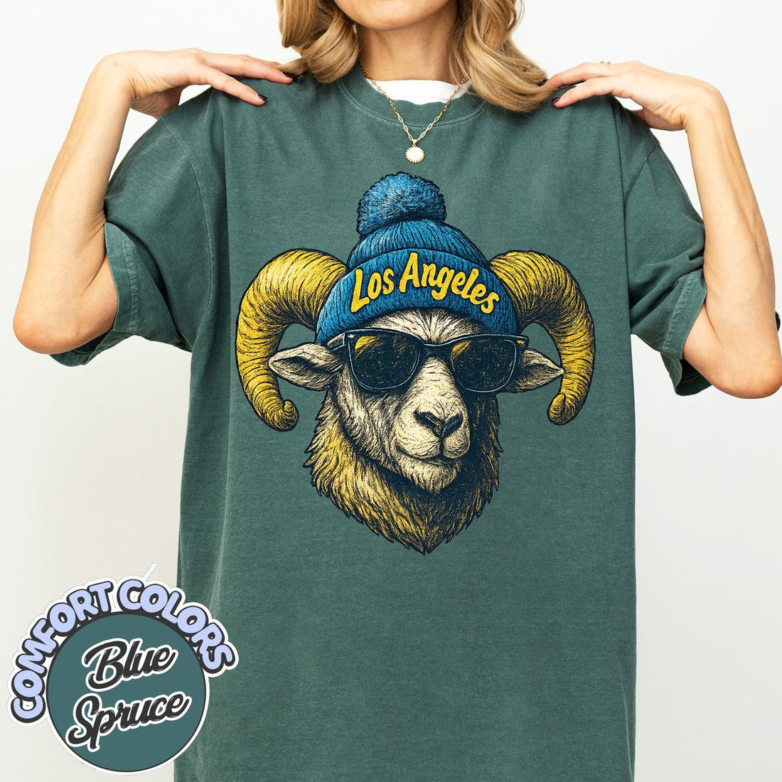 Unisex Los Angeles football vintage t-shirt for men and women