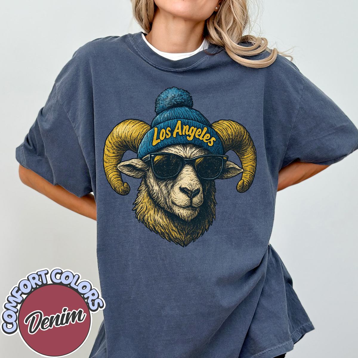 Unisex Los Angeles football vintage t-shirt for men and women